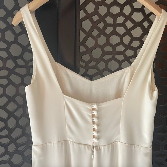 Reformation Payton Satin Wedding Dress - Picture 5 of 13